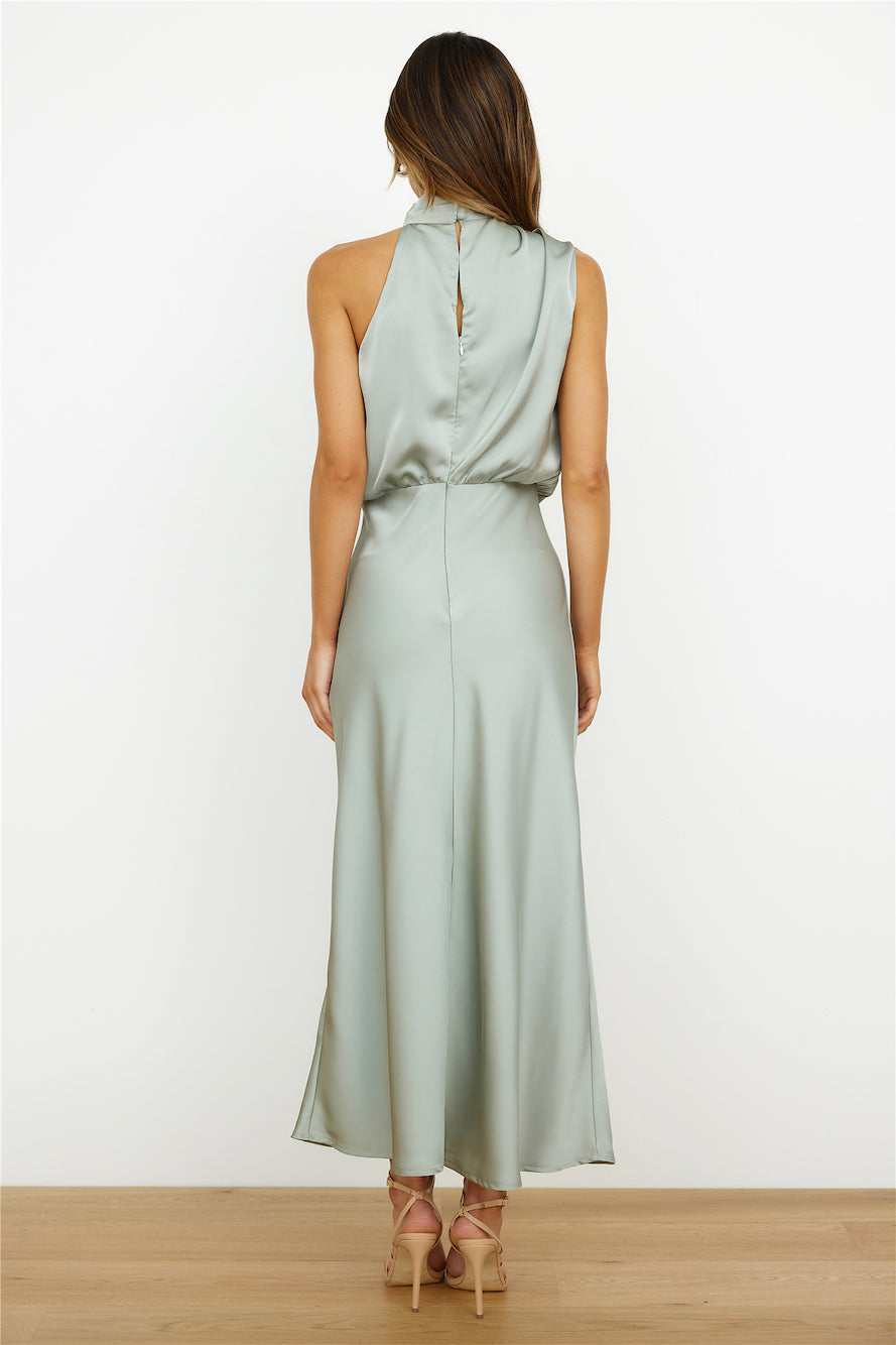 Elegante Maxi Jurk voor Vrouw Met Lage Halslijn