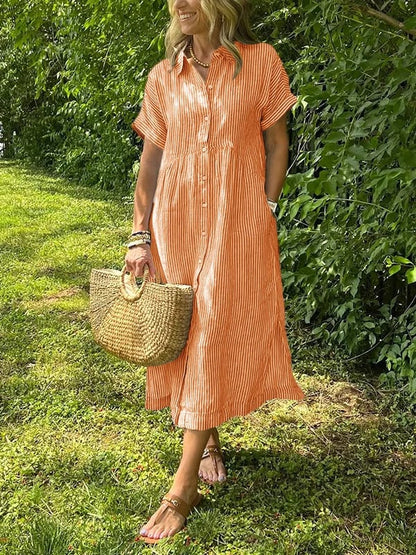 Dames Maxi-jurk Vrouwelijke Pasvorm Elegant