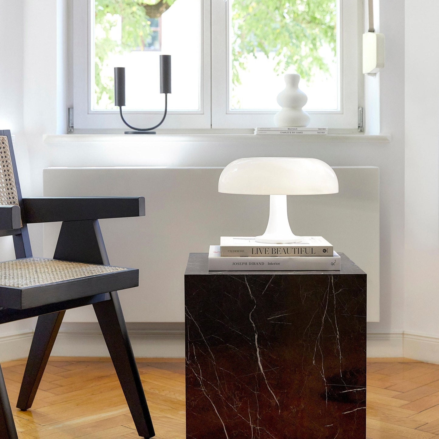 Retro Paddenstoellamp LED Dimbaar Tafellamp Warm Wit Verlichting Scandinavisch Design