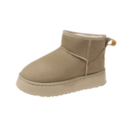 Dames Sneeuwboots Warm Gevoerd Plateau Winter