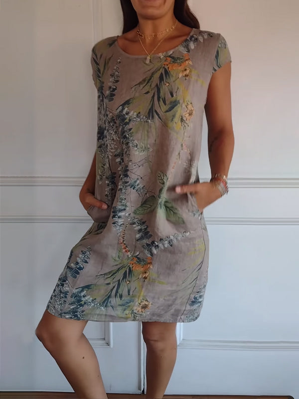 Elegante Comfy Jurk voor Vrouwelijke Stijl