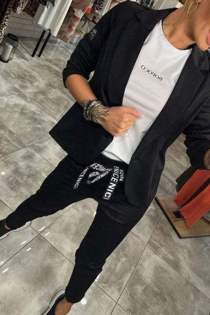Vrouwelijke Broek en Top Set