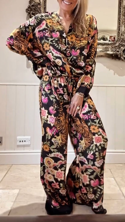 Zomerjurk Bloemenprint Tweedelig Vrouwenjurk Zomer - StudioMarella