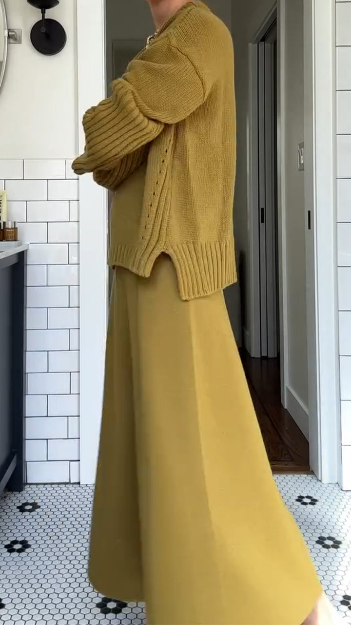 Zomerjurk Tweedelig Maxi Jurk Set voor Vrouw Elegant