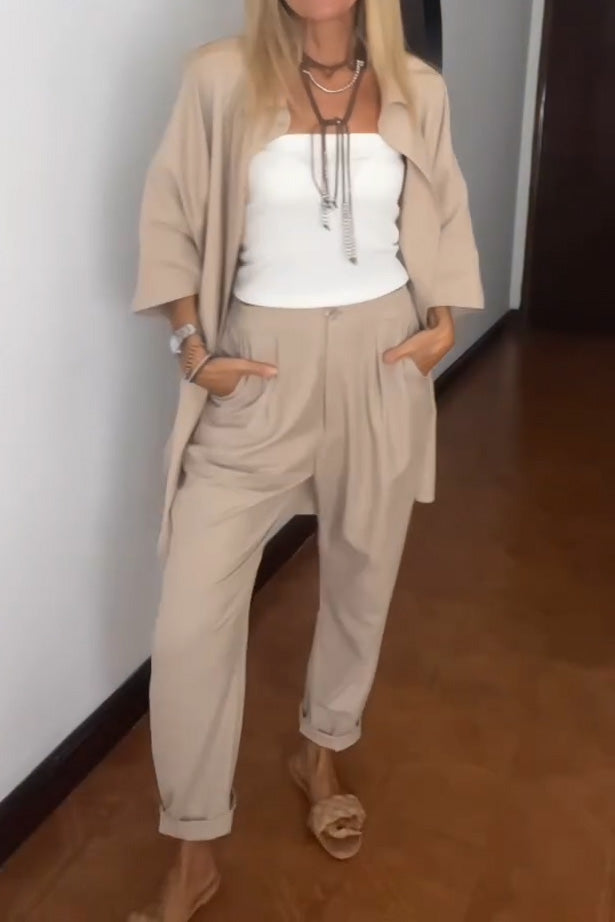 Vrouwelijke Tweedelige Set Casual Stijl - StudioMarella