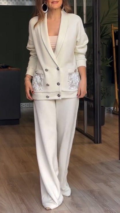 Dames Blazer Pak Tweedelig Modern Chic - StudioMarella