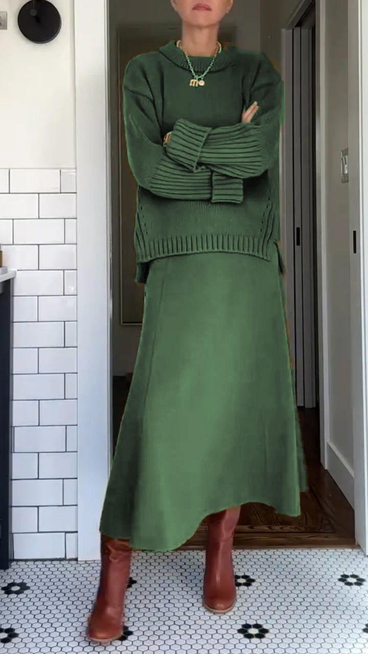 Zomerjurk Tweedelig Maxi Jurk Set voor Vrouw Elegant