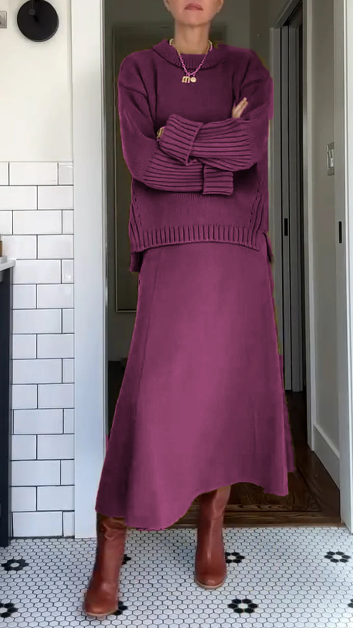 Zomerjurk Tweedelig Maxi Jurk Set voor Vrouw Elegant