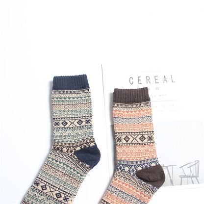 Dames Sokken 5-Pack Zacht Warme Winter Sokken Scandinavisch Design