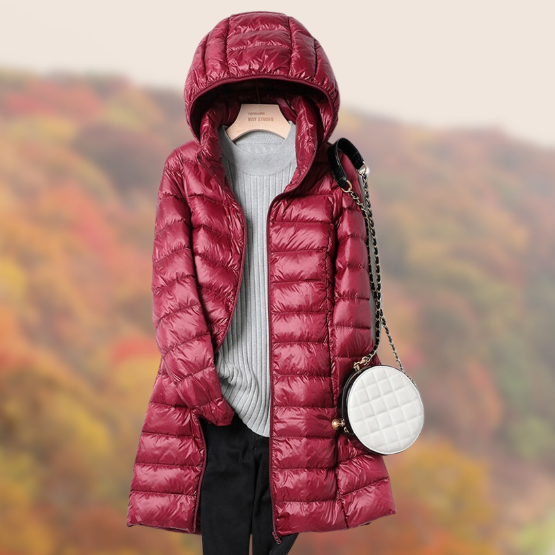 Damesjas Waterdicht Warme Capuchon Jas voor Vrouw