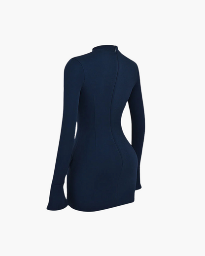 Dames Jurk Met Stretchpassvorm