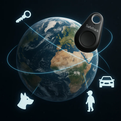 Compacte GPS Tracker Live Tracking Kinderen Huisdieren Bagage Geofencing Real Time App iOS Android Beveiliging