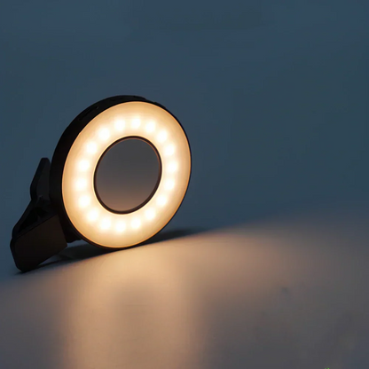 Magnetisch LED Fotolicht Draagbaar Dimbaar Oplaadbaar voor Selfies Video Content Creation