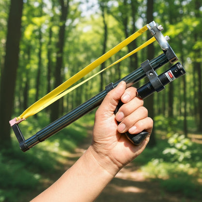 Telescopische Katapult met Laservisier – Krachtige Precisiekatapult voor Outdoorgebruik