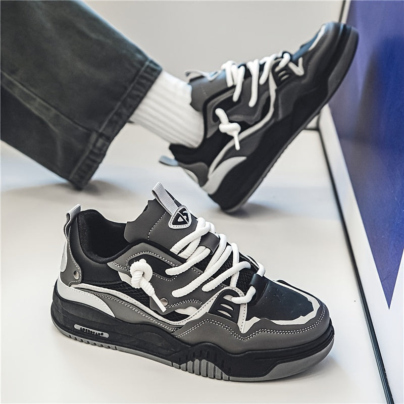 Heren Skateschoenen met Veters en Gripzool voor Mannen
