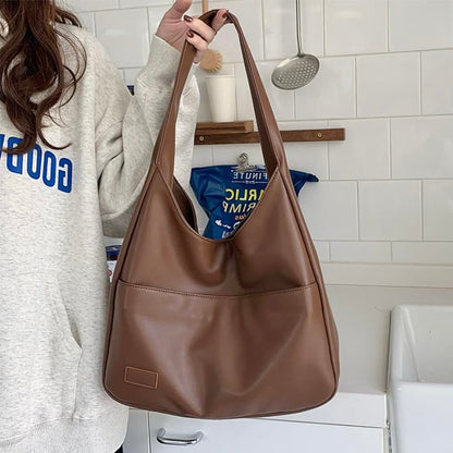 Leer Schoudertas voor Dames Maya Stijl