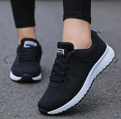Dames Comfortabele Loop­sneakers Ergonomisch