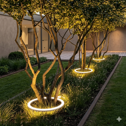 Tuinspot LED Boomverlichting IP65 Aluminium Buitenlamp Warm Wit
