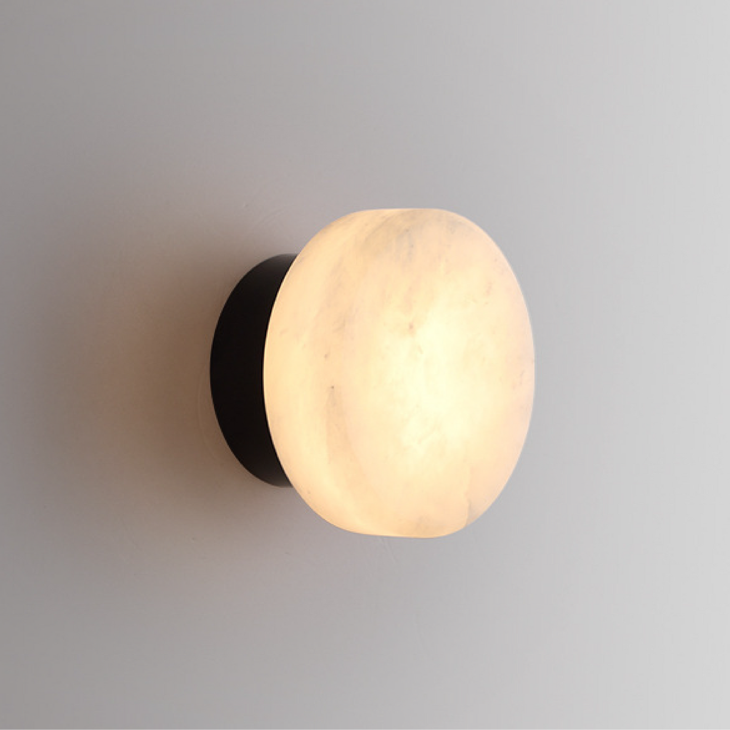 Marmeren Wandverlichting met Scandinavische Elegantie – Premium Natuursteen & Zachte LED