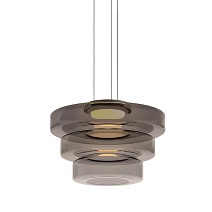 Deens glazen Bauhaus hanglamp handgeblazen glas Ø45cm hanglamp eetkamer woonkamer design verlichting modern minimalistisch