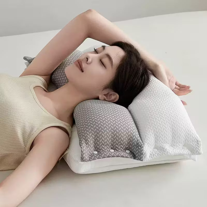 Neksteun Kussen Ergonomisch Cervicaal voor Rugslaper Zijslaper Houding Correctie Therapeutisch Comfort