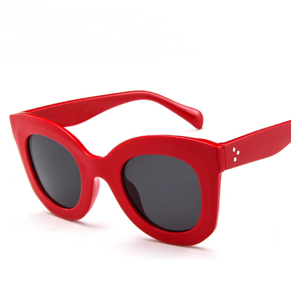 Dames Zonnebril Cat Eye Stijlvol Luxe Uitvoering