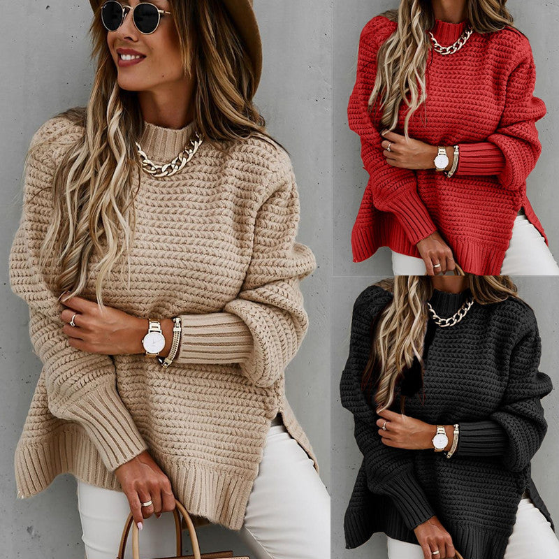 Dames Trui Gebreid Elegante Structuur Trendy