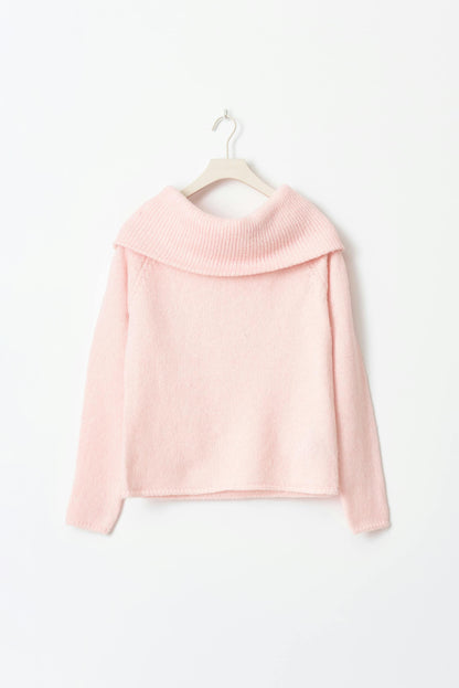 Dames Trui Off-Shoulder Comfortabele Stijl