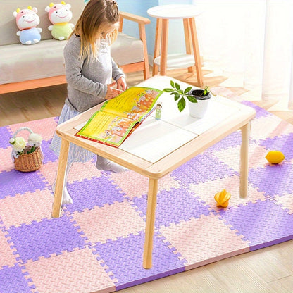 Gekleurde Puzzelmatten voor Kinderen 30x30cm - Set van 10 EVA Schuimtegels