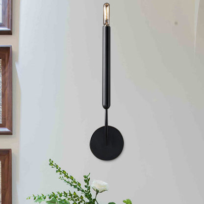 Metalen Buislamp Wandlamp Traditionele Stijl Zwart of Messing voor Eetkamer Woonkamer Hal