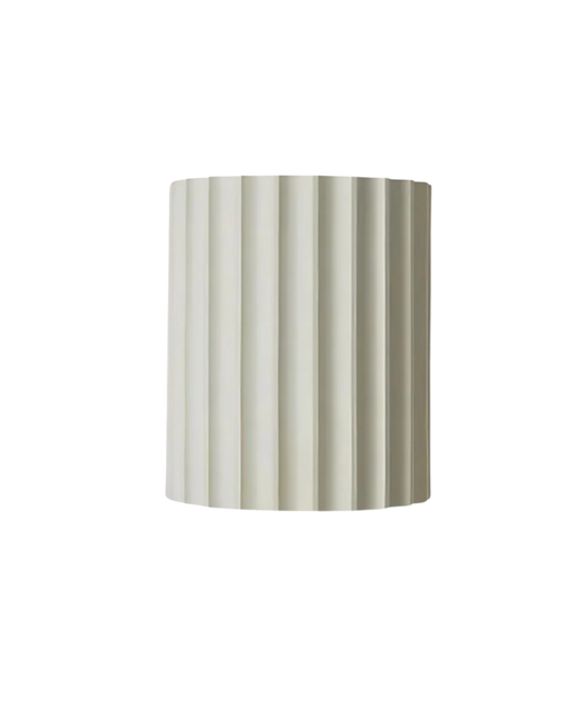 Wandlamp Ribbelstructuur Groen Met Tweezijdige Lichtbundel Voor Sfeervolle Ruimtes
