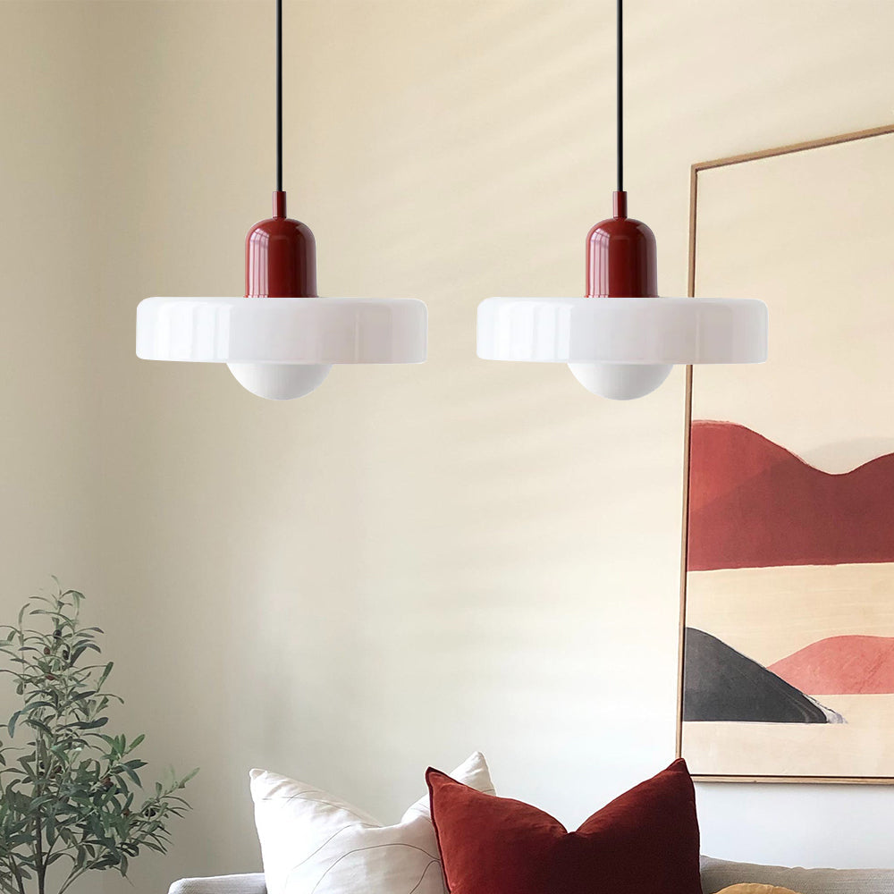 Luccon Dubbele Hanglamp Glas G9 35 cm Modern Eettafel Woonkamer Design Verlichting