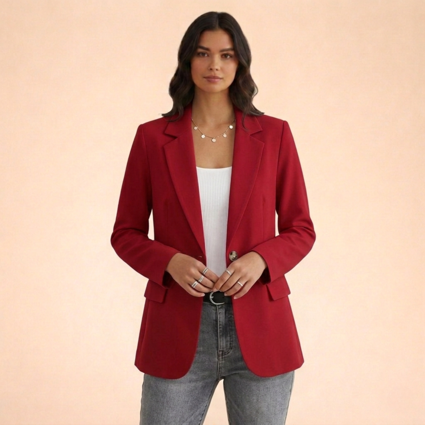Elegante Blazer voor Vrouw Tijdloos en Stijlvol