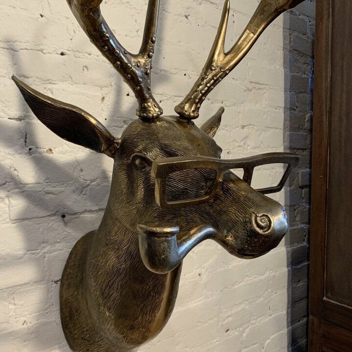 Dierenkop Wanddecoratie – Unieke & Speelse Muurdecoratie voor Woonkamer, Kantoor of Hal