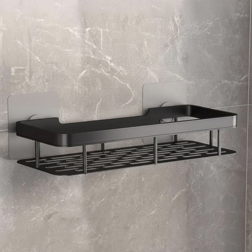 Badkamerplank Zelfklevend Boren ABS RVS Hoekplank Douche Scandinavisch Modern