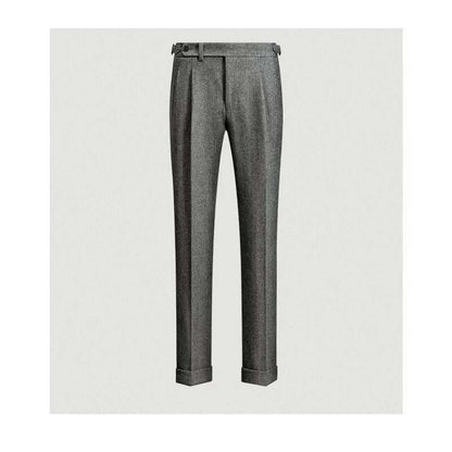 Heren Broek Tweed Comfortabele Vintage Stijl