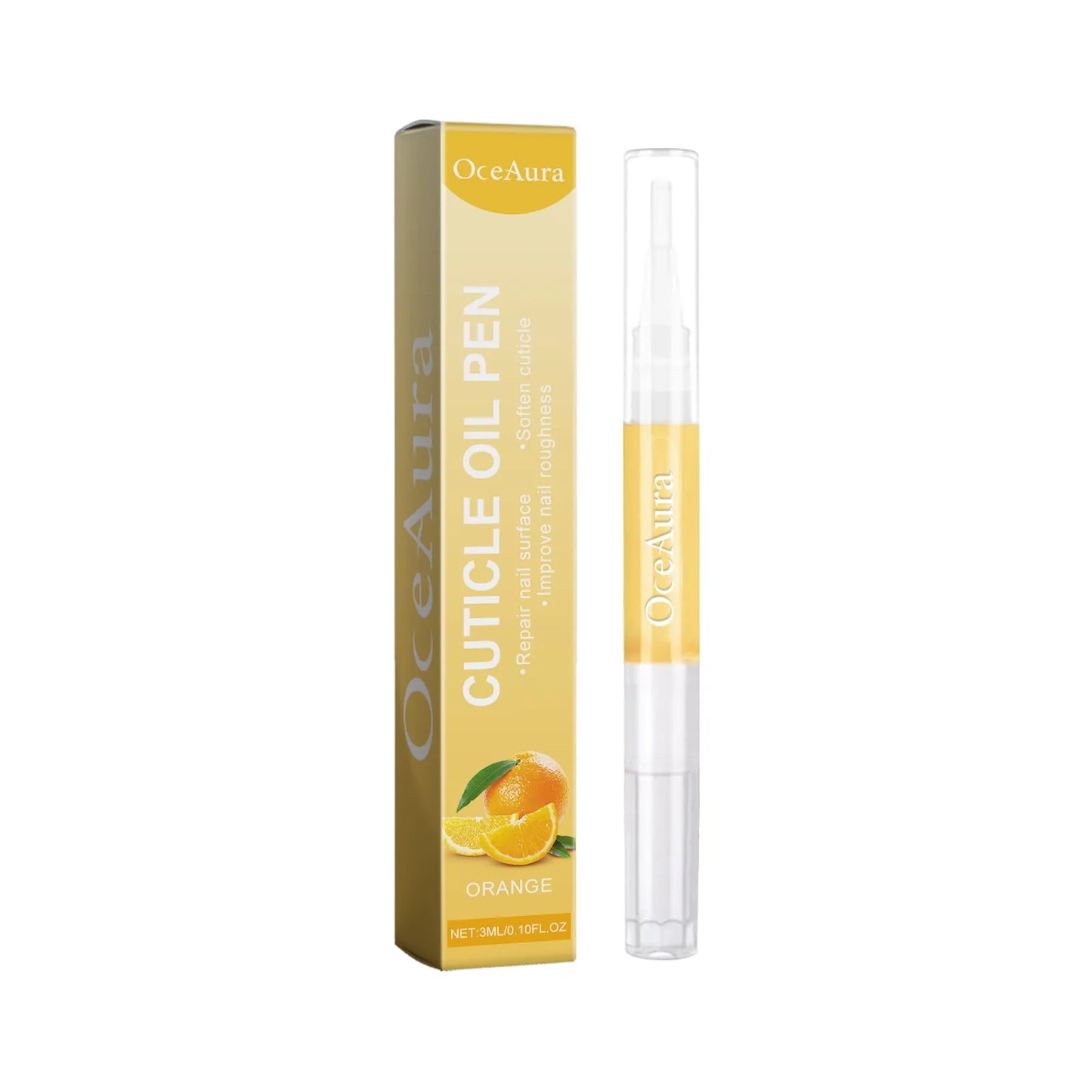 Nagelverzorgingspen met Cuticula Olie 3-in-1 Formule Nagelversterkend Hydraterend Draaipen Nagelbehandeling