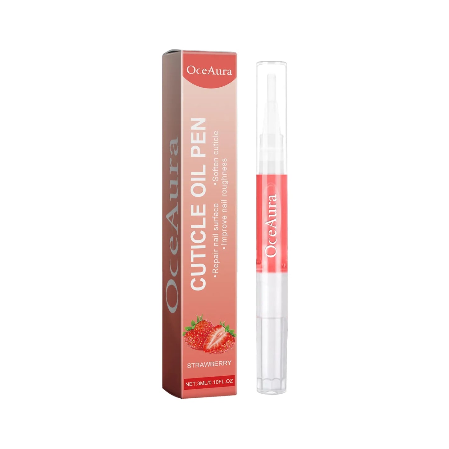 Nagelverzorgingspen met Cuticula Olie 3-in-1 Formule Nagelversterkend Hydraterend Draaipen Nagelbehandeling