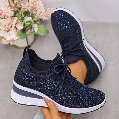 Dames Comfortabele Sneakers Met Stevige Pasvorm