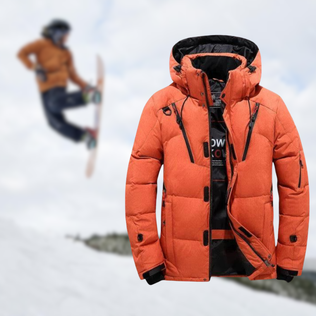 Heren Winterparka Warm en Waterdicht met Afneembare Capuchon