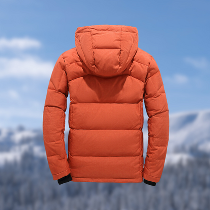 Heren Winterparka Warm en Waterdicht met Afneembare Capuchon