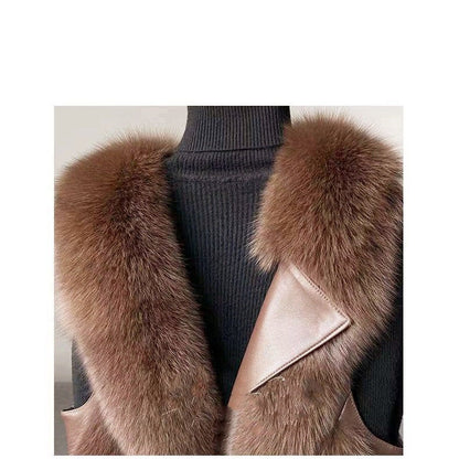 Dames Bodywarmer Faux Fur Warm en Stijlvol