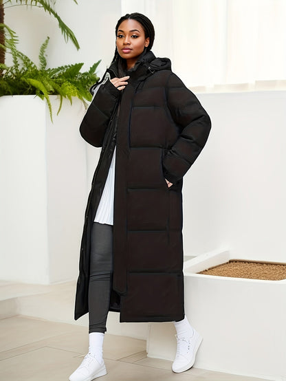 Dames Winterparka Lang Warm en Waterdicht