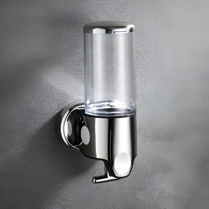 Wandzeepdispenser 500ml Wandmontage RVS Chroom Badkamer Keuken Enkel Dubbel Drievoudig Vloeibare Zeep