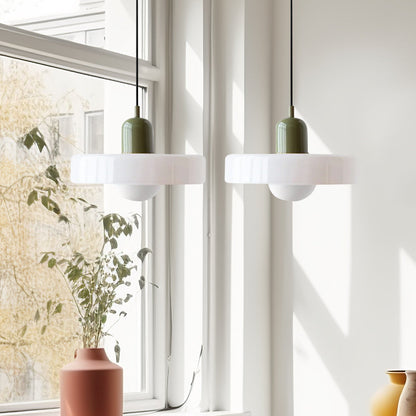 Luccon Dubbele Hanglamp Glas G9 35 cm Modern Eettafel Woonkamer Design Verlichting