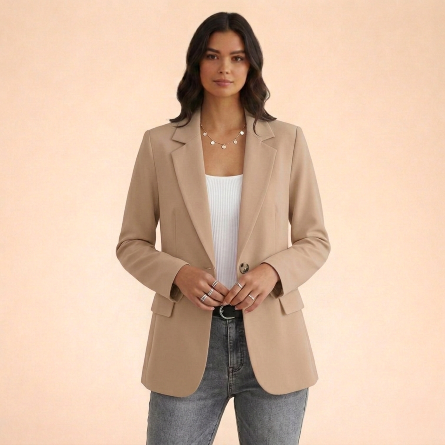 Elegante Blazer voor Vrouw Tijdloos Design