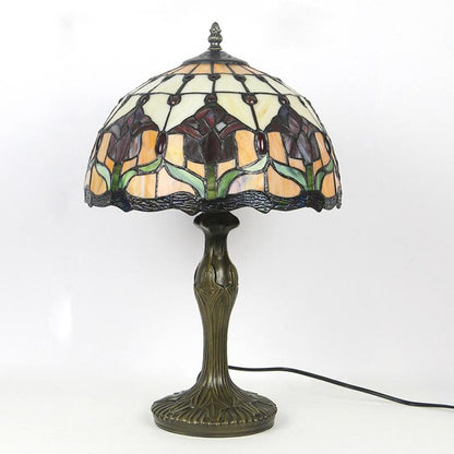Tiffany Tafellamp Buntglas Klassiek 45cm E26 Glas Metaal Woonkamer