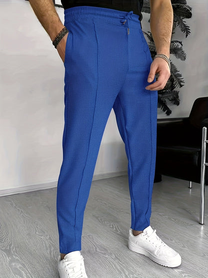 Heren Chino Broek Slim Fit Hoge Kwaliteit Stof