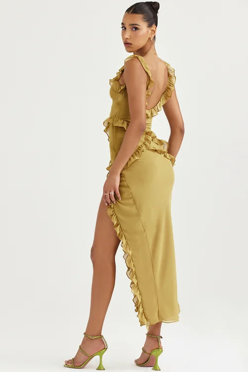 Elegante Lange Jurk voor Vrouwen Formal Design