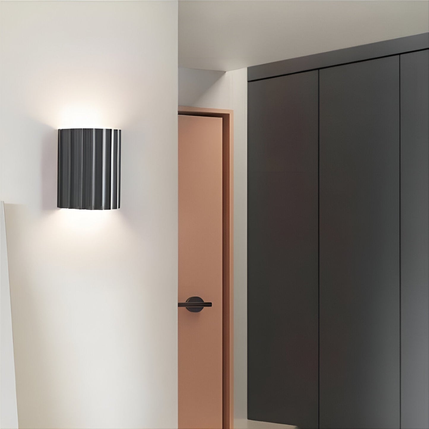 Wandlamp Resin Sculptuur Golvend Nordisch Wit Groen Grijs Slaapkamer Hal